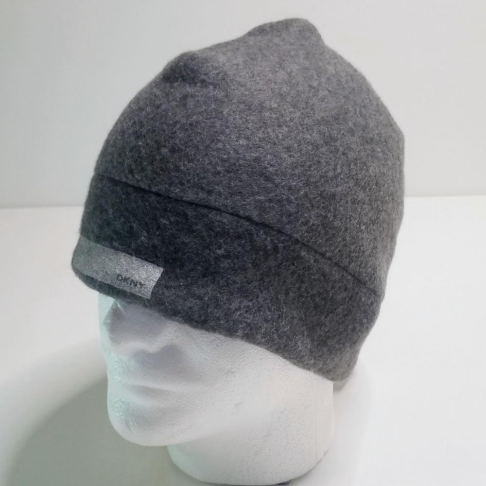Vintage DKNY Fleece Beanie Hat Warm Made in USA 90s Y2K Skater Gorpcore